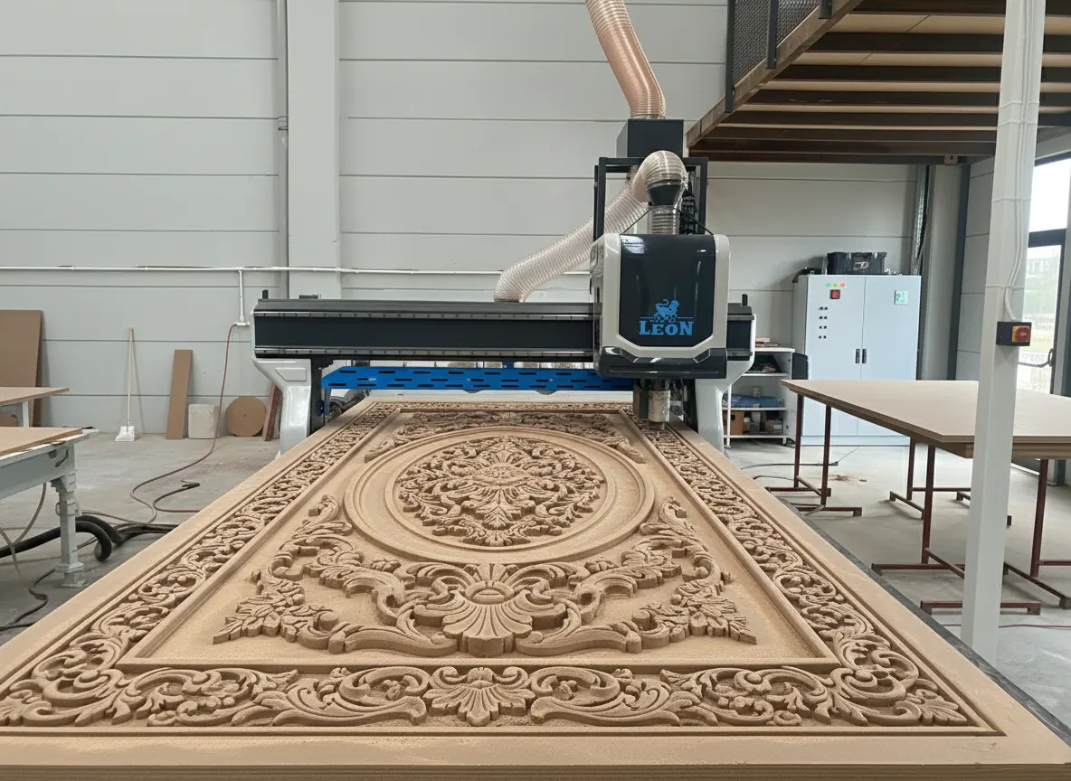 Konya fason CNC kesim hizmeti sunan Neva Kapak üretim alanı