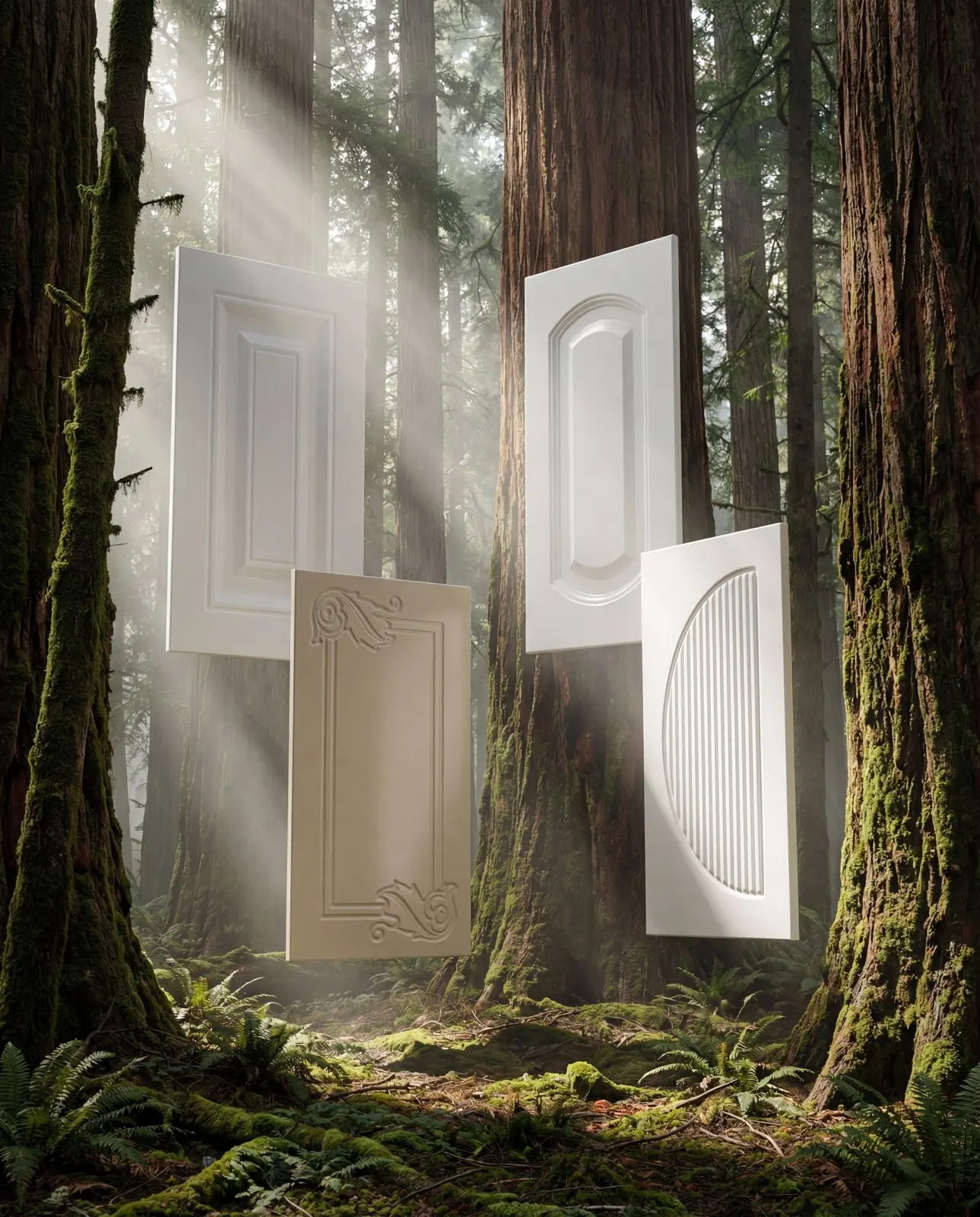 Neva Kapak CNC makine parkuru ile ahşap kapak üretimi